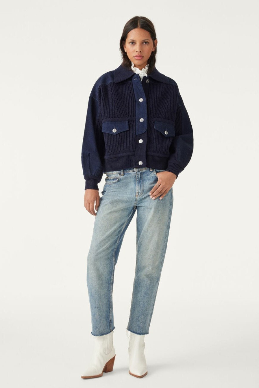 Denim | Ba&Sh Luis Jas Met Lange Mouwen