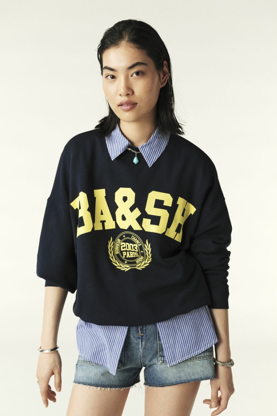 Sweatshirts | Ba&Sh Benjamin Cropped Sweatshirt