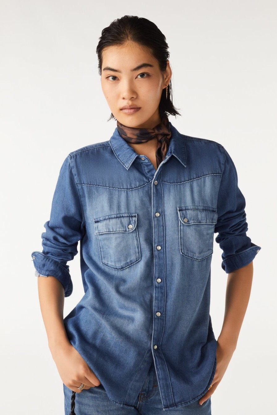 Denim | Ba&Sh Bridget Hemd