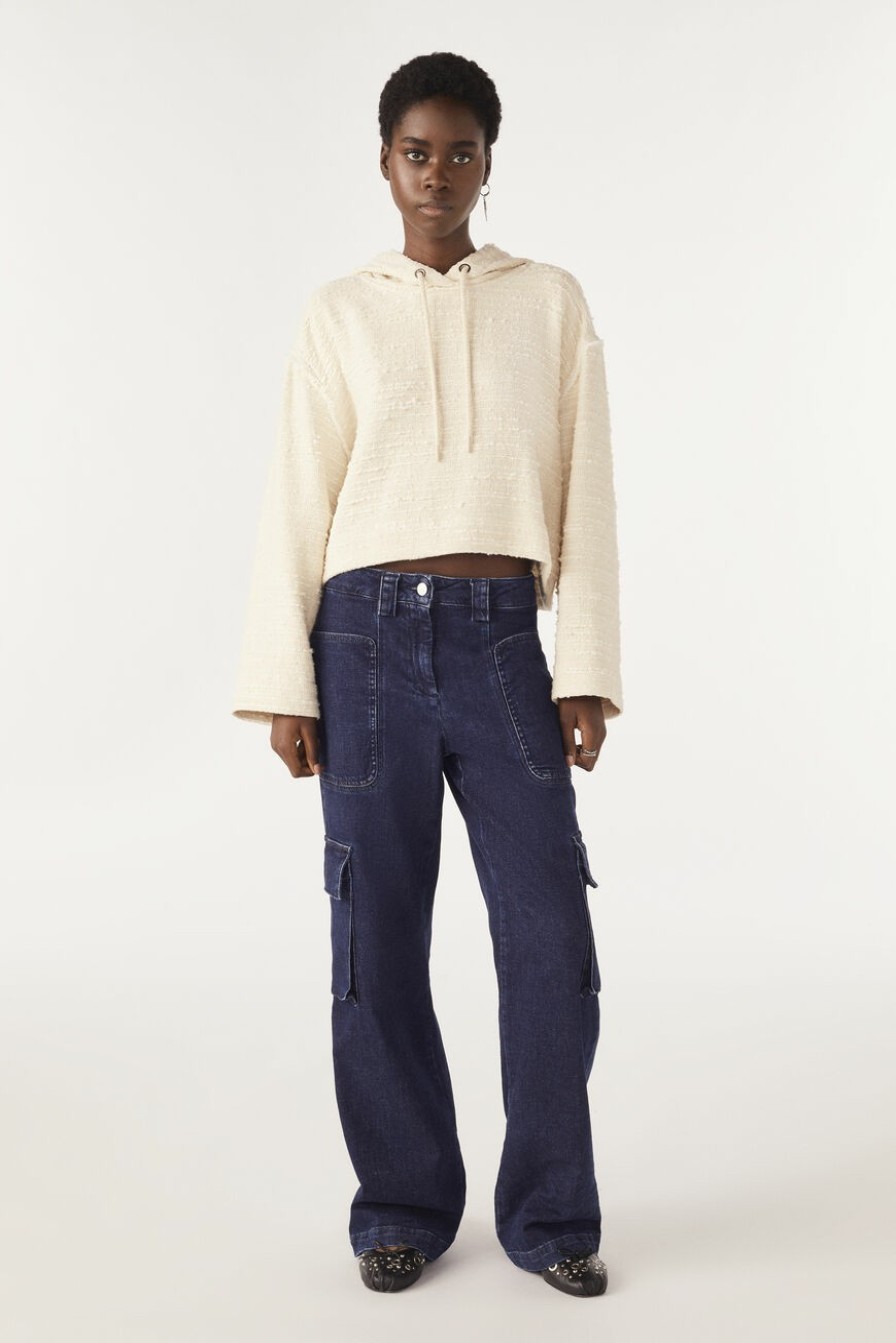 Sweatshirts | Ba&Sh Ado Cropped Sweatshirt