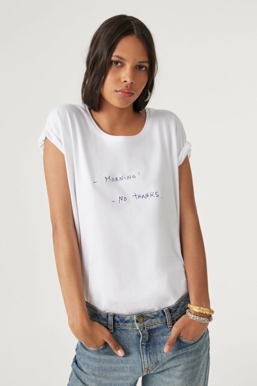 T-Shirts | Ba&Sh Irving Slogan-T-Shirt