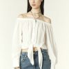 Tops & Blousen | Ba&Sh Shirt Off-Shoulder Overhemd