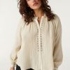 Tops & Blousen | Ba&Sh Sohelia Shirt Met Lange Mouwen