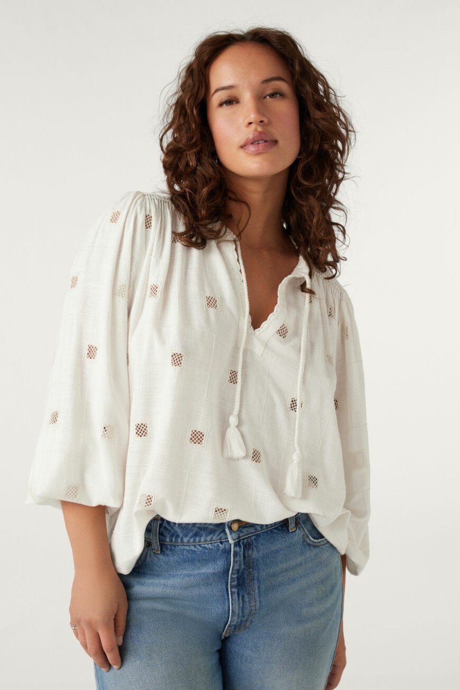 Tops & Blousen | Ba&Sh Ravel Opengewerkte Blouse