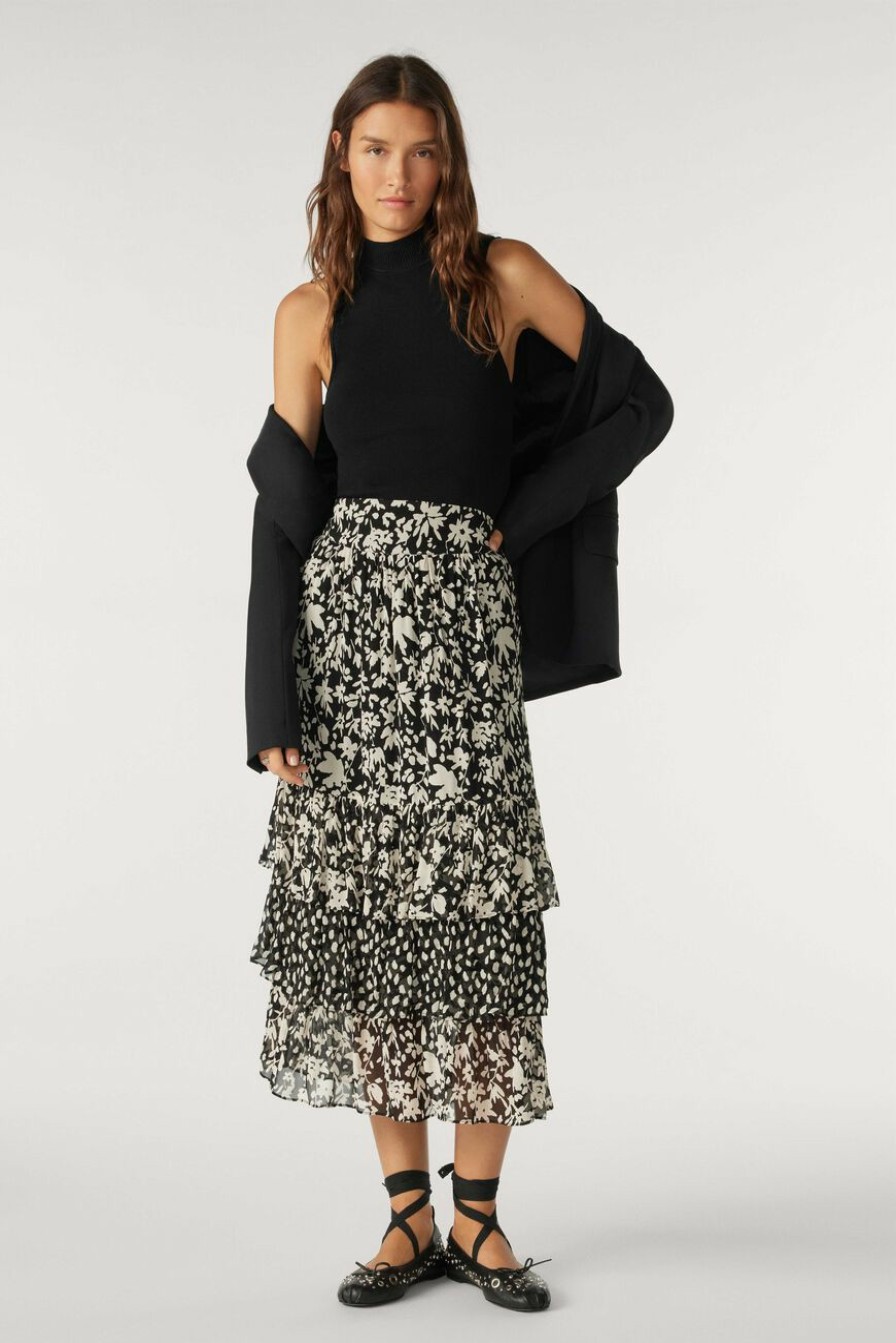 Rokken & Shorts | Ba&Sh Flaura Midi-Rok