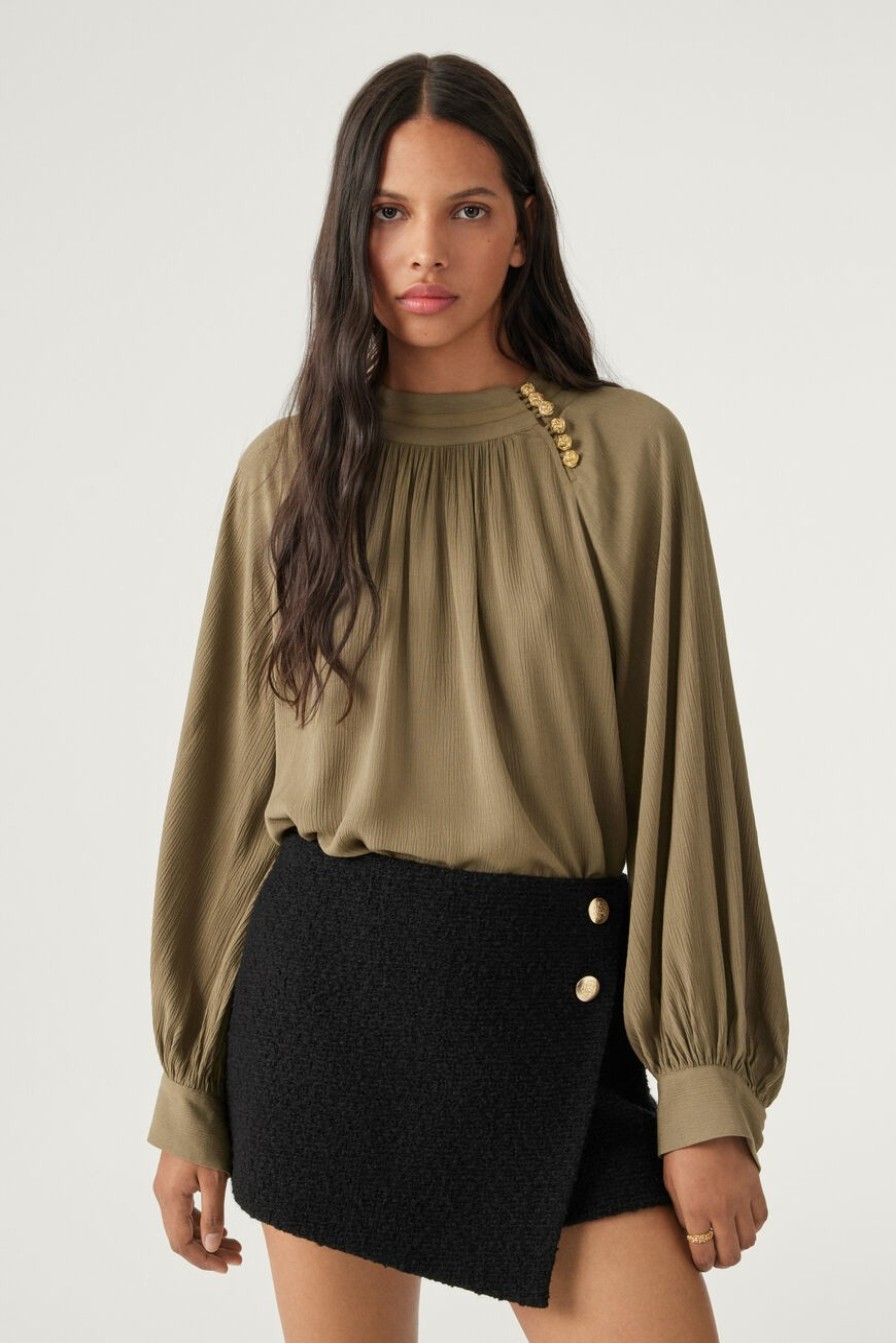 Tops & Blousen | Ba&Sh Neil Blouse Met Lange Mouwen