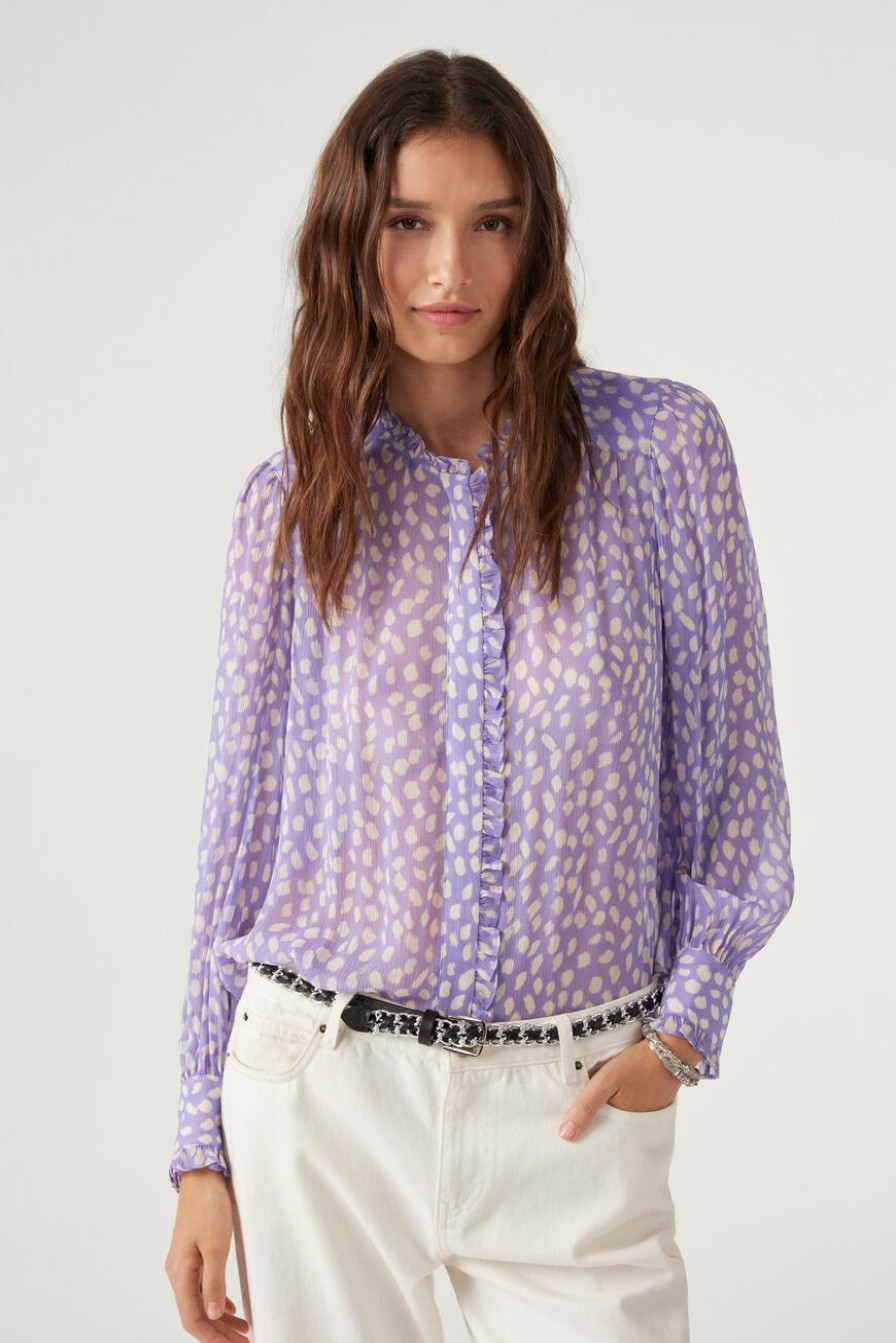 Tops & Blousen | Ba&Sh Bingo Shirt Met Lange Mouwen